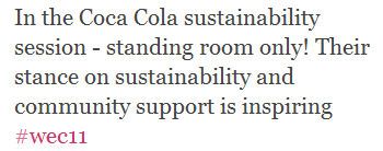 Coke Coca Cola MPI WEC Tweet