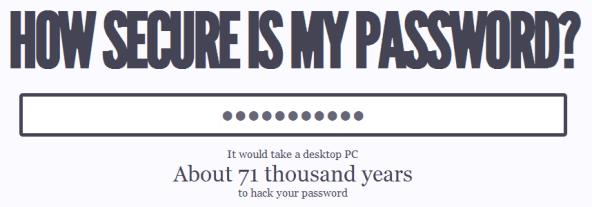 How Secure Is My Password Passwords for meetings
