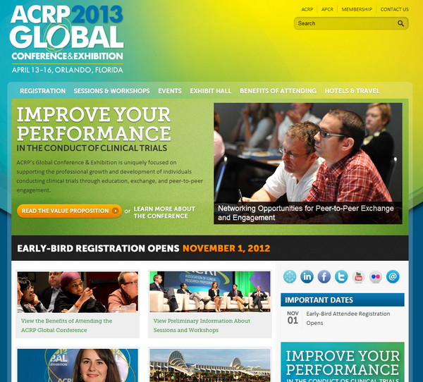 ACRP 2013 Global Conference Exhibition