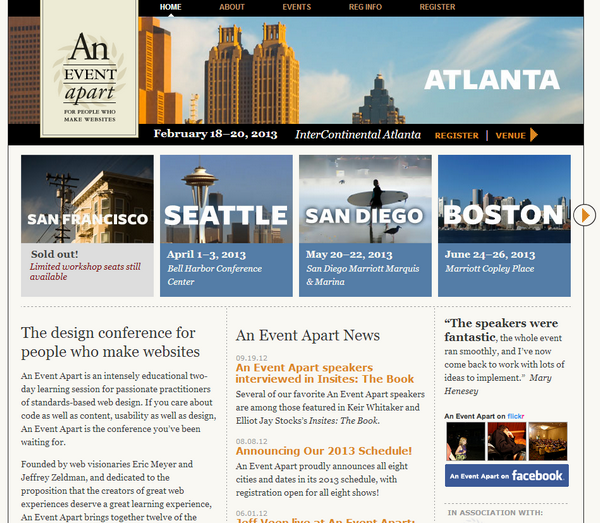 An Event Apart The Design Conference For People Who Make Web Sites
