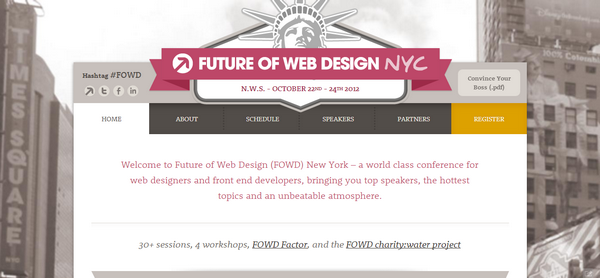Future of Web Design New York 2012
