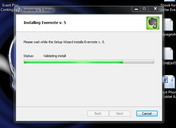 Evernote for Even Planning